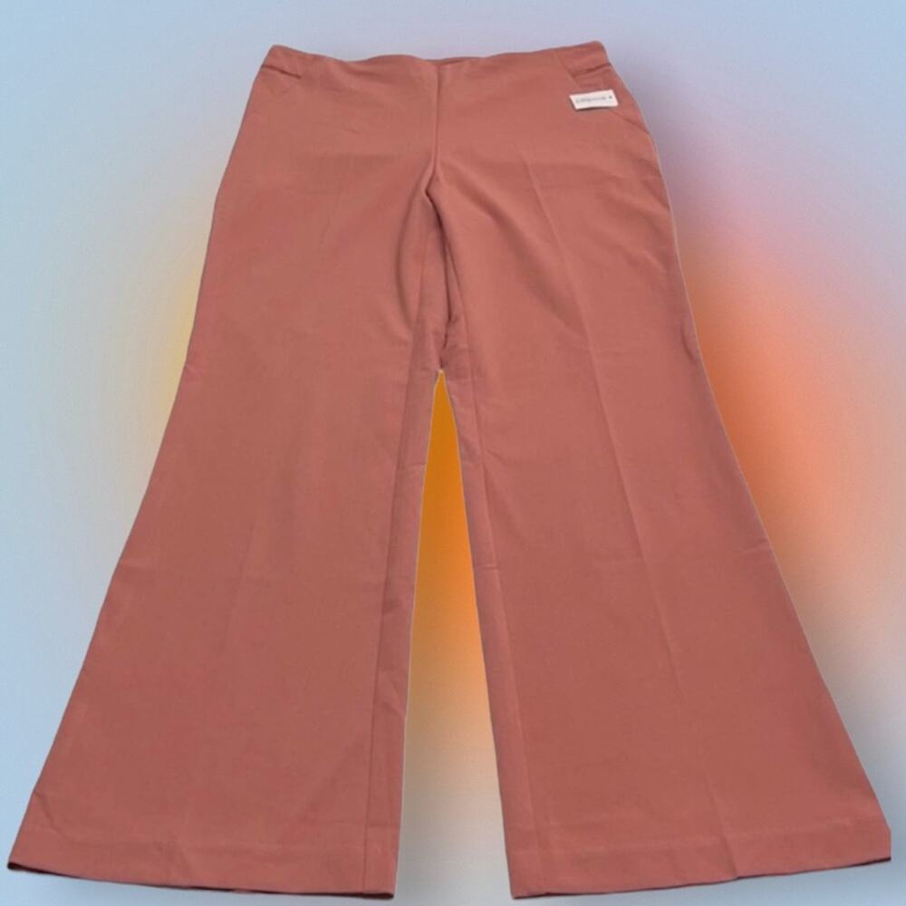 ROZ & ALI Women’s 6 Dusty Pink Pull On Pant